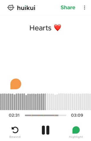 Easy to comment with Huikui